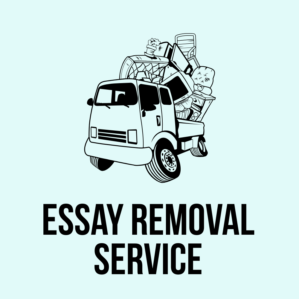 Essay removal service