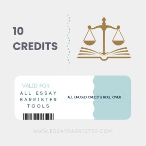 10 Law Writer credits